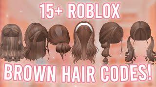 Aesthetic BROWN HAIR CODES *WITH LINKS*  ROBLOX BLOXBURG BERRY AVENUE BROOKHAVEN