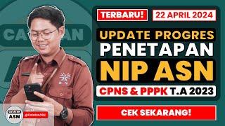 TERBARU Update NIP ASN T.A 2023 – 22 April 2024