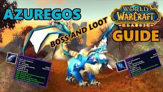 Classic WoW Azuregos Boss And Loot Guide