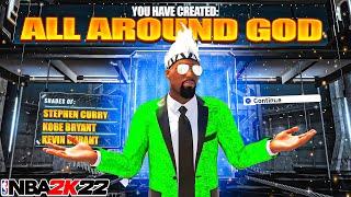 GAME BREAKING BEST BUILD is a DEMIGOD in NBA 2K22 *INSANE* ALL AROUND BUILD Best Build NBA2K22