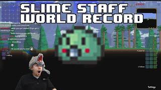 Terraria Speedrun Slime Staff WR -1m 49s