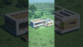 ️ Minecraft  How To Build a Luxurious Modern House  Survival House #minecraft