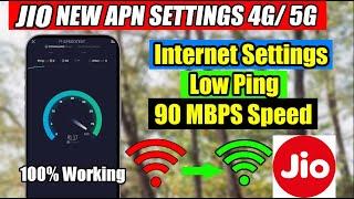 Jio APN Settings 2024  Jio Network Problem Solution  Jio Net Speed Setting  Jio 4g 5g Settings