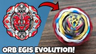 I Made An ORB EGIS EVOLUTION  Beyblade Burst