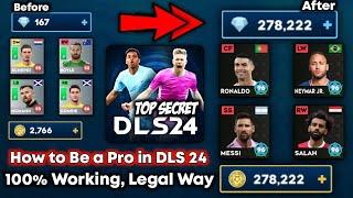 DLS 24 Trick • Make A ProMaxed Team in Dream League Soccer 2024 • Full Analytical Guidelines
