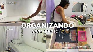 ORGANIZANDO O MEU QUARTO 🫧  limpeza power  arrumação  limpeza …