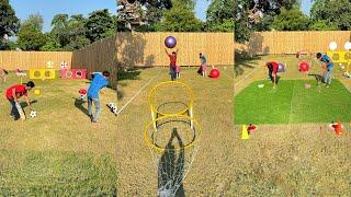 Hitting Kicking and Throwing Action-Packed Village Games