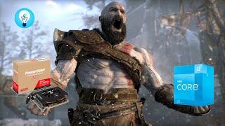 God of War - RX 6500 XT  i3 12100F  16GB RAM DDR4