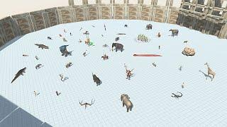 WEAKEST FACTION BATTLE ROYALE - Animal Revolt Battle Simulator