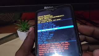 Galaxy A20s Factory Data Reset