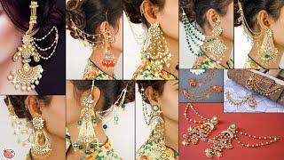 South Indian.. Wedding Jewelry - 11 Royal Bridal Bahubali Earring #DIYEarrings