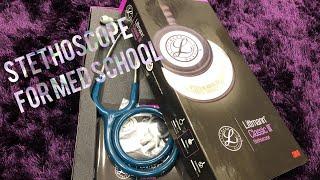 Littmann Classic III STETHOSCOPE AND SPHYGMOMANOMETER UNBOXING  Caribbean Blue  Medisave  UK