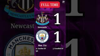 Newcastle United vs Manchester City  Premier League Full-Time Results  Matchday 6 & EPL Standings