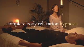 ASMR Real Person Body Relaxation Hypnosis for Sleep Body Scan Muscle Relaxation 