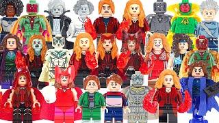 All Scarlet Witch  WandaVision  Wanda Maximoff  Vision  Unofficial Lego Minifigures