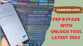 Samsung a03s sm-a037f frp unlock by unlock tool android 1213 latest security 2023