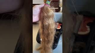 Long Blond Russian Virgin Hair 50cm+