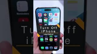 Turn Off iPhoneLatest Method #iPhone #shorts #iphoneshorts #iOS18