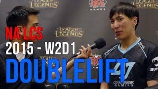 NA LCS 2015 DoubleLift Me and Forg1ven are the top 2 western ADs right now.