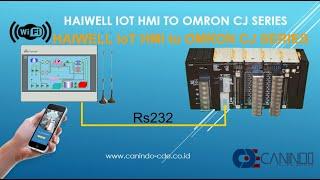 Haiwell IoT Cloud HMI to Omron CJ Series