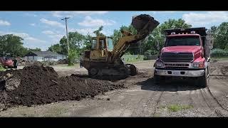 подготовка подушки под бетонный пол. Строю гараж мечты в США.