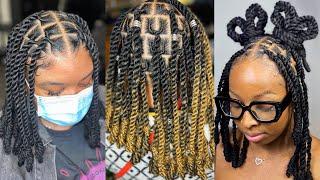 New & Latest Invisible Locs Tutorial Hairstyles For Black Women  #cutehairstyles
