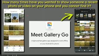 Why not try the Gallery Go App by Google compared to the Google Photos App maybe nicely surprised