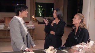 Kris Jenner argues with Kim and Khloe Kardashian