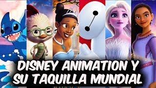 La Evolución de Disney Animation en la Taquilla Mundial III La Revitalización y su caída actual.