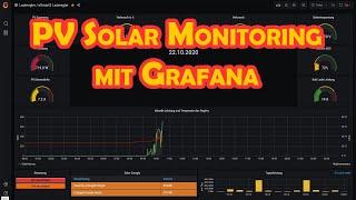 Pv solar Monitoring mit solaranzeige & Grafana Einrichten für Anfänger mit raspberry pi