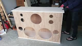 DIY JBL 4355 Studio Monitor Speakers Part 1