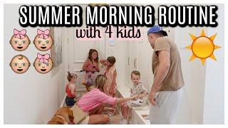 *NEW* SUMMER MORNING ROUTINE FAMILY OF 6  MORNING ROUTINE 2023  Tara Henderson