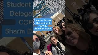 Student Energy Team at COP 27