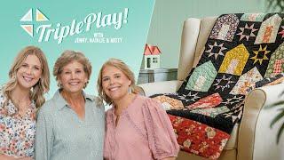 Triple Play How to Make 3 NEW House Block Quilts - Free Quilting Tutorial