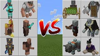 All Villagers vs All Illagers