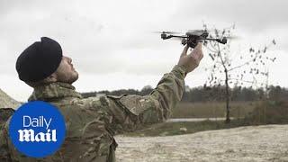 Ministry of Defence shows off new range of military robotics