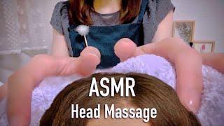 ASMR 快眠ヘッドスパと耳かき‍️睡眠導入コースリラックスロールプレイ Japanese role play