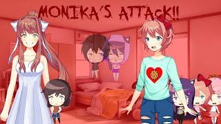 MONIKAS ATTACK  Yuri Drank the Chibi Potion Season 2 Feat @sayorid6125  Ep 5 DDLC Mod