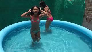 Desafio na piscina ‍️