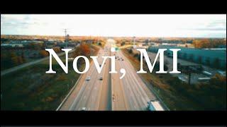 Novi MI by Drone  Shot in 4k