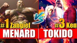 SF6 ️ MenaRD Zangief vs Tokido Ken ️ - Street fighter 6