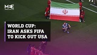 World Cup Iran asks Fifa to ban US for temporarily altering the design of its flag on social media