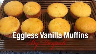 Learn How to Make Delicious Vanilla Muffins WITHOUT EGGS - Its So Easy