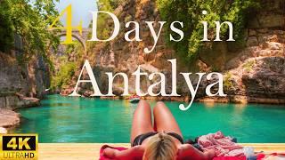 How to Spend 4 Days in ANTALYA Turkey  Travel Itinerary