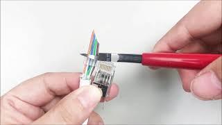 PROPATCH CAT 6A RJ45 Modular Plug Assembly Guide