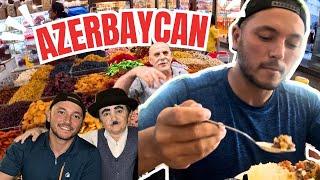 Trying Amazing AZERBAIJANI Food - Street Market