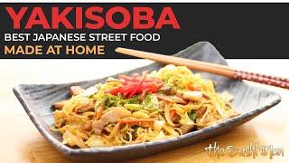 How to Make Authentic YAKISOBA Japanese Stir-Fried Noodles with The Sushi Man