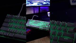 How to control RGB on Royal Kludge RK61 #rk61 #keyboard