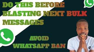 how to send bulk whatsapp  messages  without  getting  ban  complete course 2024