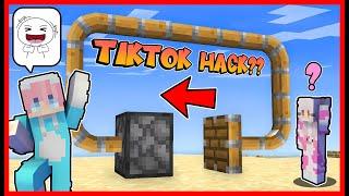 ATUN & MOMON ADU TIKTOK HACK PALING VIRAL DI MINECRAFT  Feat @sapipurba